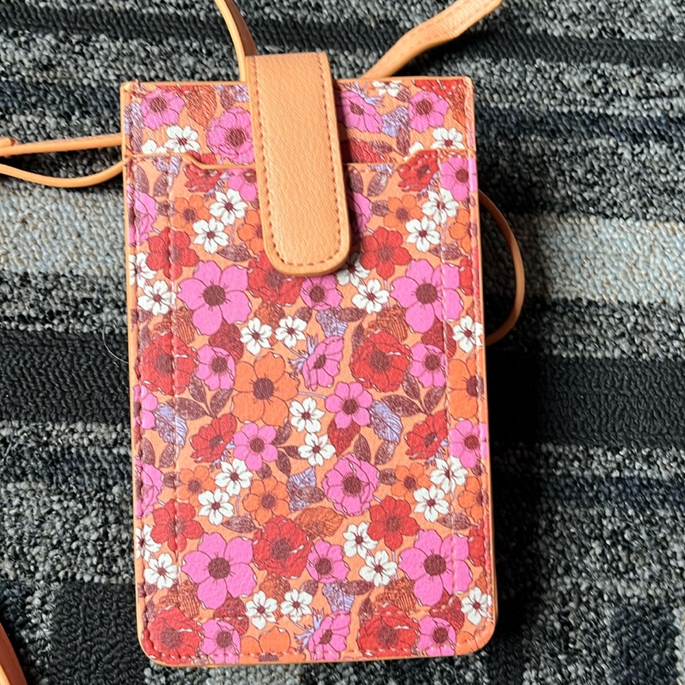 Cross body flower bag